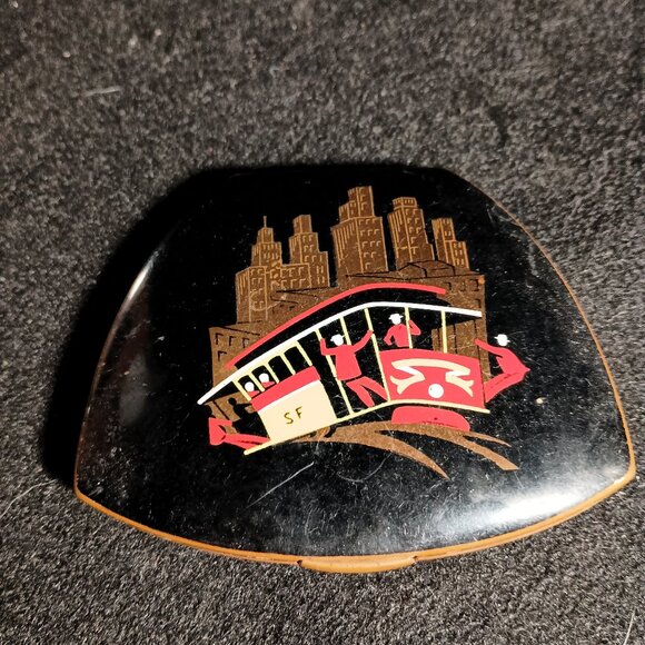 Vintage Elgin American compact San Francisco - Picture 1 of 5